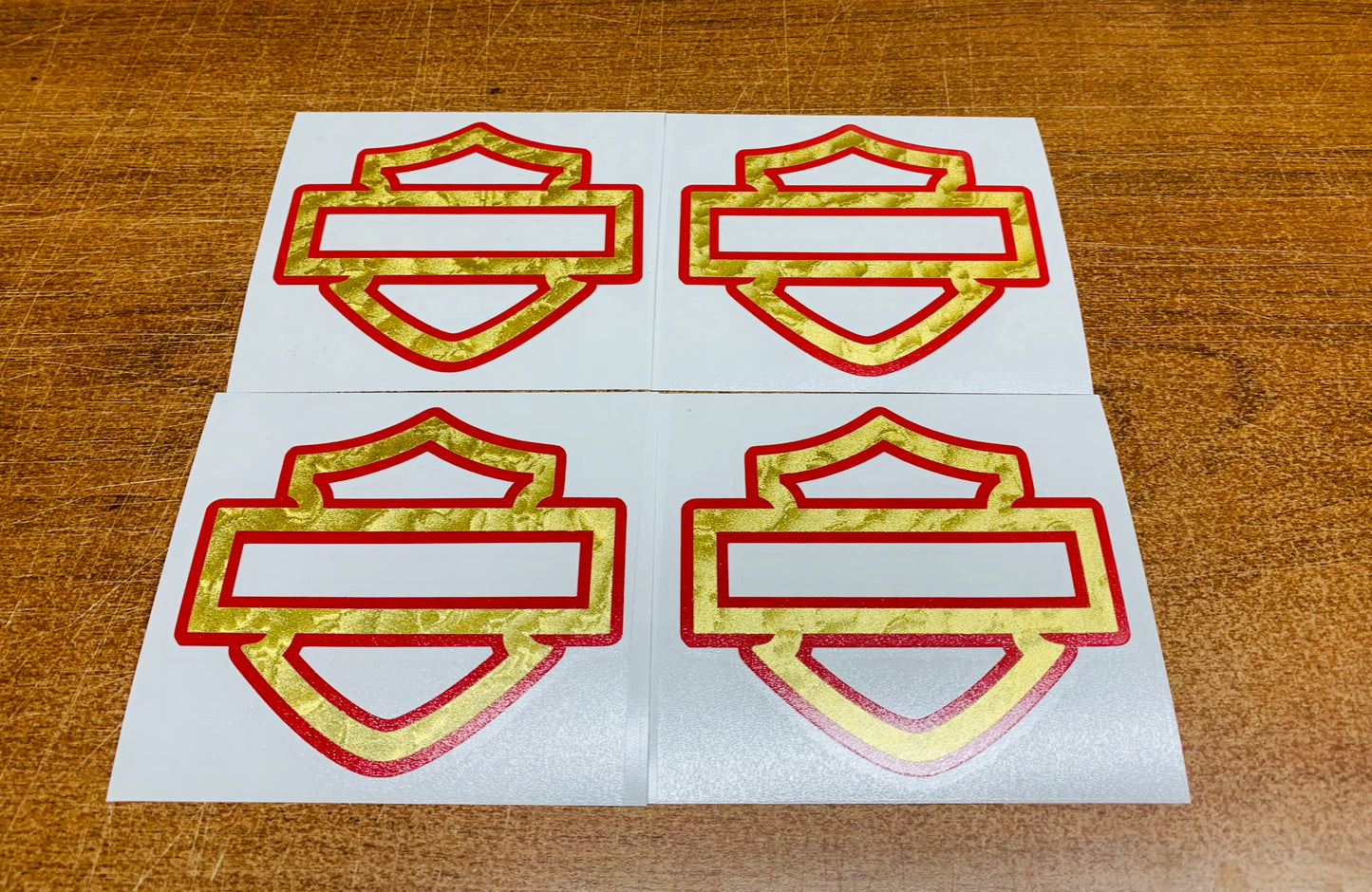 Harley Davidson Shield Outline