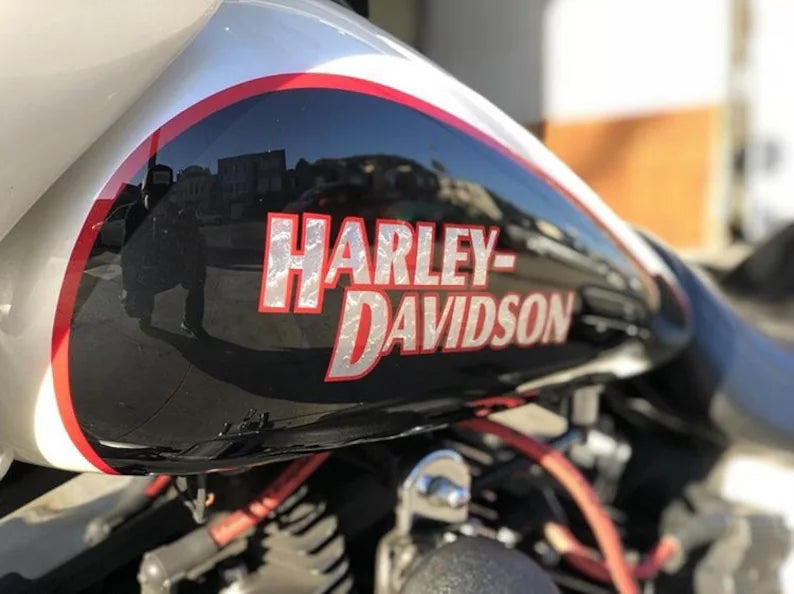 Harley Davidson 90's Style Tank Sticker Decal