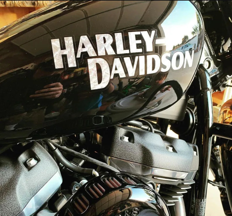 Harley Davidson 90's Style Tank Sticker Decal