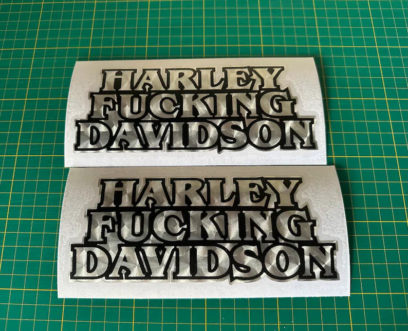 Harley F***ing Davidson Custom Sticker