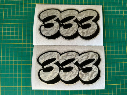 Harley Davidson Candy Racing Numbers 3 Colors