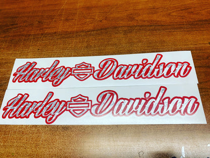 Custom Touring Saddlebag Harley Decals